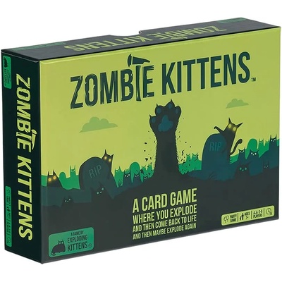 Exploding Kittens Настолна игра Zombie Kittens - парти (BGBG0003194N)