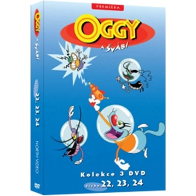 Oggy a švábi 22 - 24 / kolekce 3 DVD