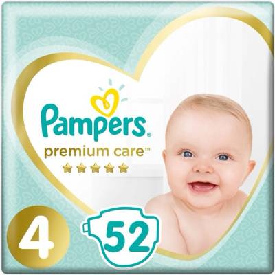 Pampers Premium 4 52 ks