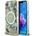 GUESS Калъф Guess IML Metal Glitter Flowers Triangle MagSafe iPhone 16e - зелен (3666339454807)