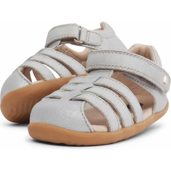 bobux Outlet: Step up Jump: Сандали за прохождане - Silver Shimmer - Размер No20 (723425A-20)