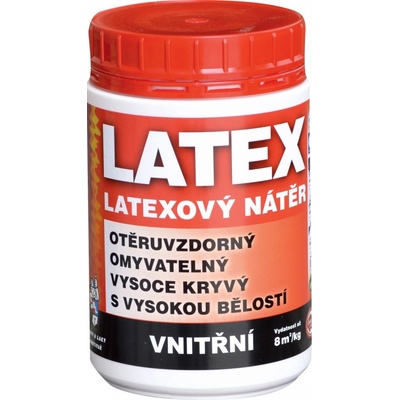 Barvy A Laky Hostivař Teluria V2064 latex vnitřní, bílý, 800 g