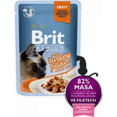 Brit Premium Gravy Turkey 85 g