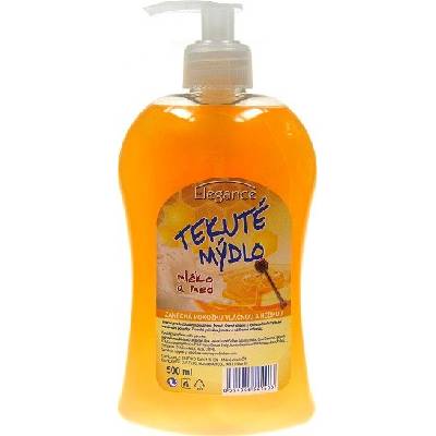 Elegance tekuté mýdlo Mléko a med dávkovač 500 ml