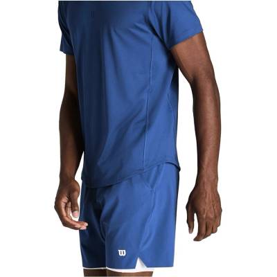Wilson Tournament Short 7in Blue