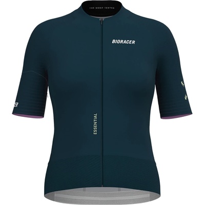 Bioracer Дамска фланелка с къс ръкав за колоездене Bioracer Women's Epic Jersey Cycling jersey - Graphite Blue (156-3077-0214)