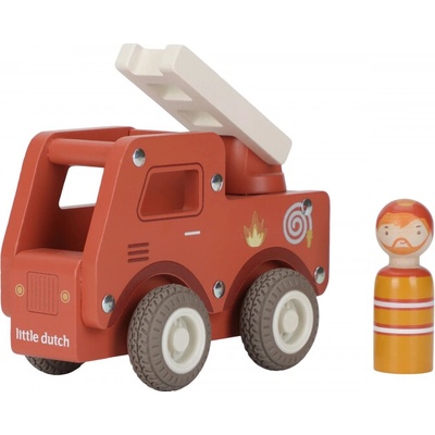 Little Dutch Hasičské auto dřevěné