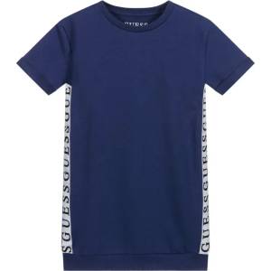 Guess Трикотажна рокля с надписи отстрани Guess Kids