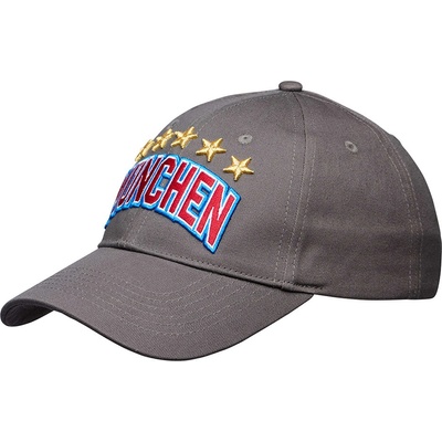 Fan-shop BAYERN MNICHOV 5 star šedá