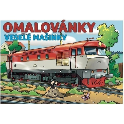Omalovánky Veselé mašinky Radioservis