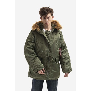 Alpha Industries Яке Alpha Industries N3B 100106 01 в зелено със зимна изолация 100106.01 (100106.01)