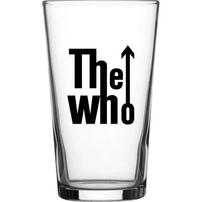 RAZAMATAZ стъклена чаша the who - classic logo - razamataz - bg006