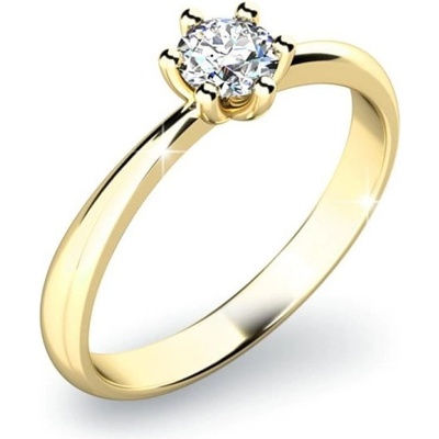 Pattic Zlatý prsten s diamantem G1081901