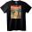 NOONEBRAND Тениска Крещяща Котка - 7XL, Black
