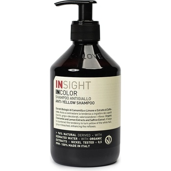 Insight AntiYellow šampon proti žloutnutí vlasů 400 ml