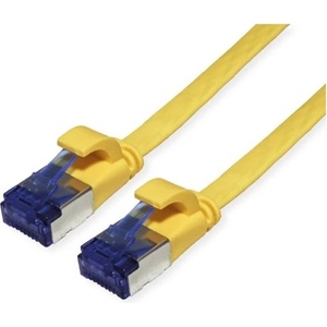 Valueline Patch кабел FTP CAT6a с плосък дизайн 1 м, жълт 21.99. 2131-40 (21.99.2131-40)