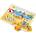 Viga Toys Дървен пъзел Viga - Лято, 24 елемента (51270)