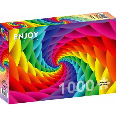 ENJOY Gradient Dúhový vír 1000 dielov