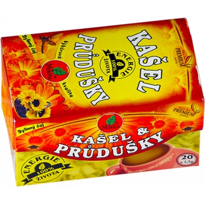 Milota KAŠEL A PRŮDUŠKY 20 x 1,5 g
