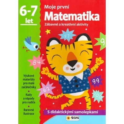 Moje první matematika 6 7 let s didaktickými samolepkami