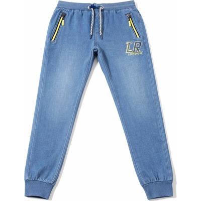 Xcena Dětské jeansové tepláky modré – Zboží Dáma