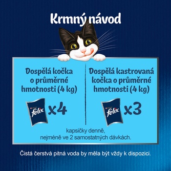 Felix Fantastic kura hovädzie králik jahňacie v želé 24 x 85 g