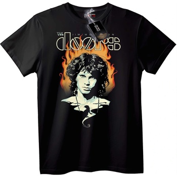 NOONEBRAND Тениска The Doors Jim Morrison - 2XL, Black