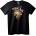 NOONEBRAND Тениска Луд Череп - 2XL, White