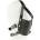 OhMama Head Harness with Muzzle Cover Ball Gag Black