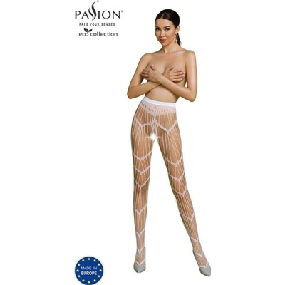 Passion - Eco Collection Bodystocking S006 White