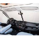 REMIS Ролетна щора за предно стъкло Ford Transit Custom от 2012 г. нататък сива (374180) - shop - 1 036,59 лв