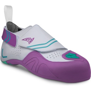 Mad Rock Детски обувки с велкро Mad Rock Kid's Mad Monkey Climbing shoes - White / Grape / Teal Blue - размер 30 (EU) (301-0917-0214)