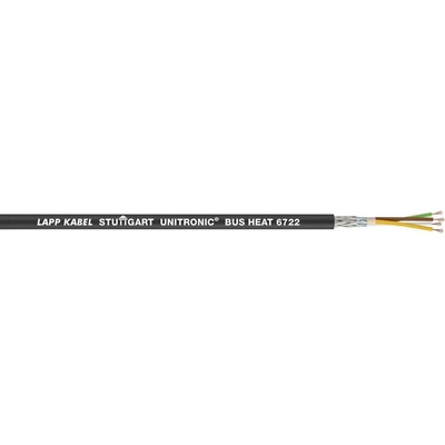 Lapp 2170386/500 sběrnicový BUS HEAT 6722 0 2 x 0.34 mm² černá 500m