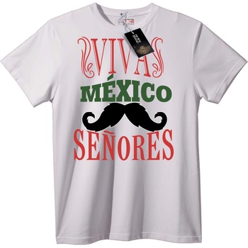 NOONEBRAND Тениска Viva Mexico Senhores - 2XL, Black
