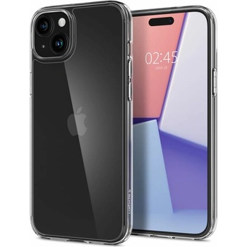 Spigen Калъф за Apple iPhone 15 Plus, хибриден (термополиуретан и поликарбонат), Spigen AirSkin Hybrid (ACS06645), удароустойчив, прозрачен (ACS06645)