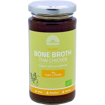 Mattisson Healthstyle Organic Thai Chicken Bone Broth, 240 ml, Mattisson Healthstyle (MT3037)