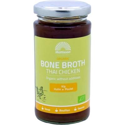 Mattisson Healthstyle Organic Thai Chicken Bone Broth, 240 ml, Mattisson Healthstyle (MT3037)