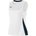 Nike Фланелка Nike Women's Performance Basketball Jersey - White/Obsidian