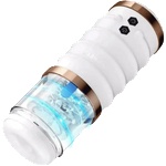 Honey Play Box Warrior - Auto Thrusting Stroker Automatic Male Masturbator White