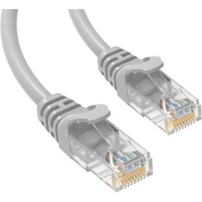 Conexpro PC5U-15 patch, UTP, CAT5e, 15m, šedý