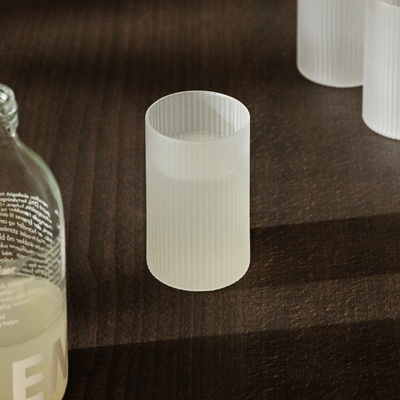 Ferm Living Poháre Ripple Frosted Verrines 4 x 140 ml