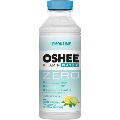 Oshee Vitamínová voda citron a limetka 6 x 0,55 l