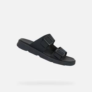 Geox Черни мъжки сандали Geox Xand 2S Geox | Cheren | МЪЖЕ | 40