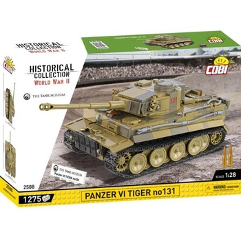 COBI II WW Panzer VI Tiger no 131, 1: 28, 1275 к