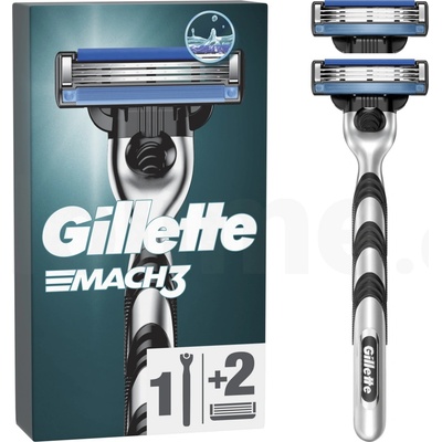 Gillette Mach3 + 2 ks hlavic
