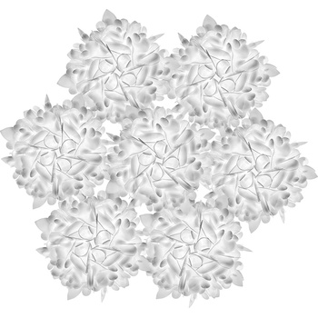 SLAMP ПЕНДЕЛ veli 9x12w e27 БЯЛ (velsovsflg04t00000)