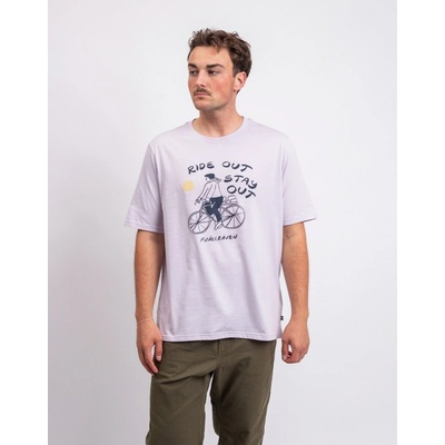 Bavlnené tričko dámske Fjallraven Hoja Ivag T shirt lavender mist