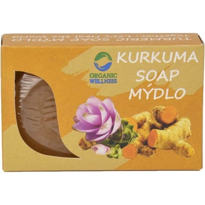 Organic Wellness prírodné kurkumové mydlo 70 g