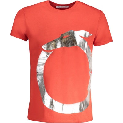 Trussardi TRU2MTS01 Pánské tričko červené