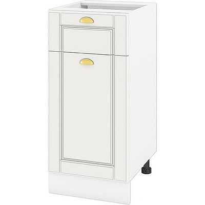 ИРИМ Долен кухненски шкаф Сити БФ-Бяло мат-09-74 ляв 40 см